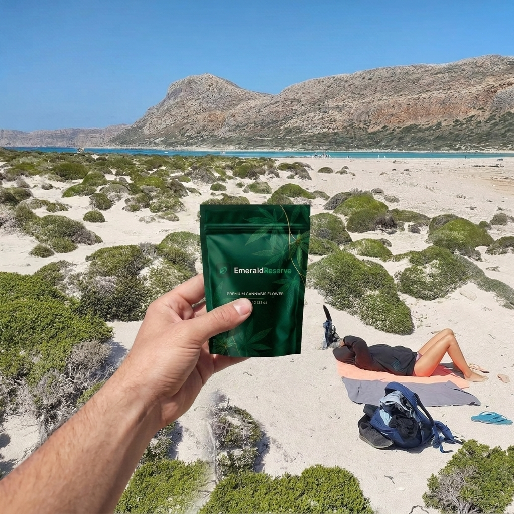 Balos lagoon photo drop